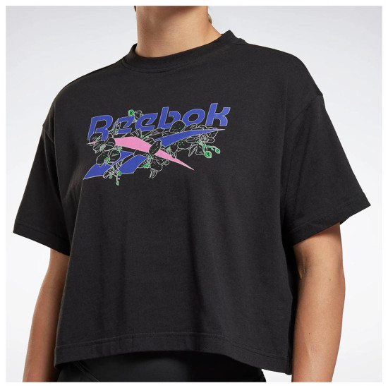 Reebok Γυναικεία κοντομάνικη μπλούζα Quirky Tee Reebok Γυναικεία κοντομάνικη μπλούζα Quirky Tee